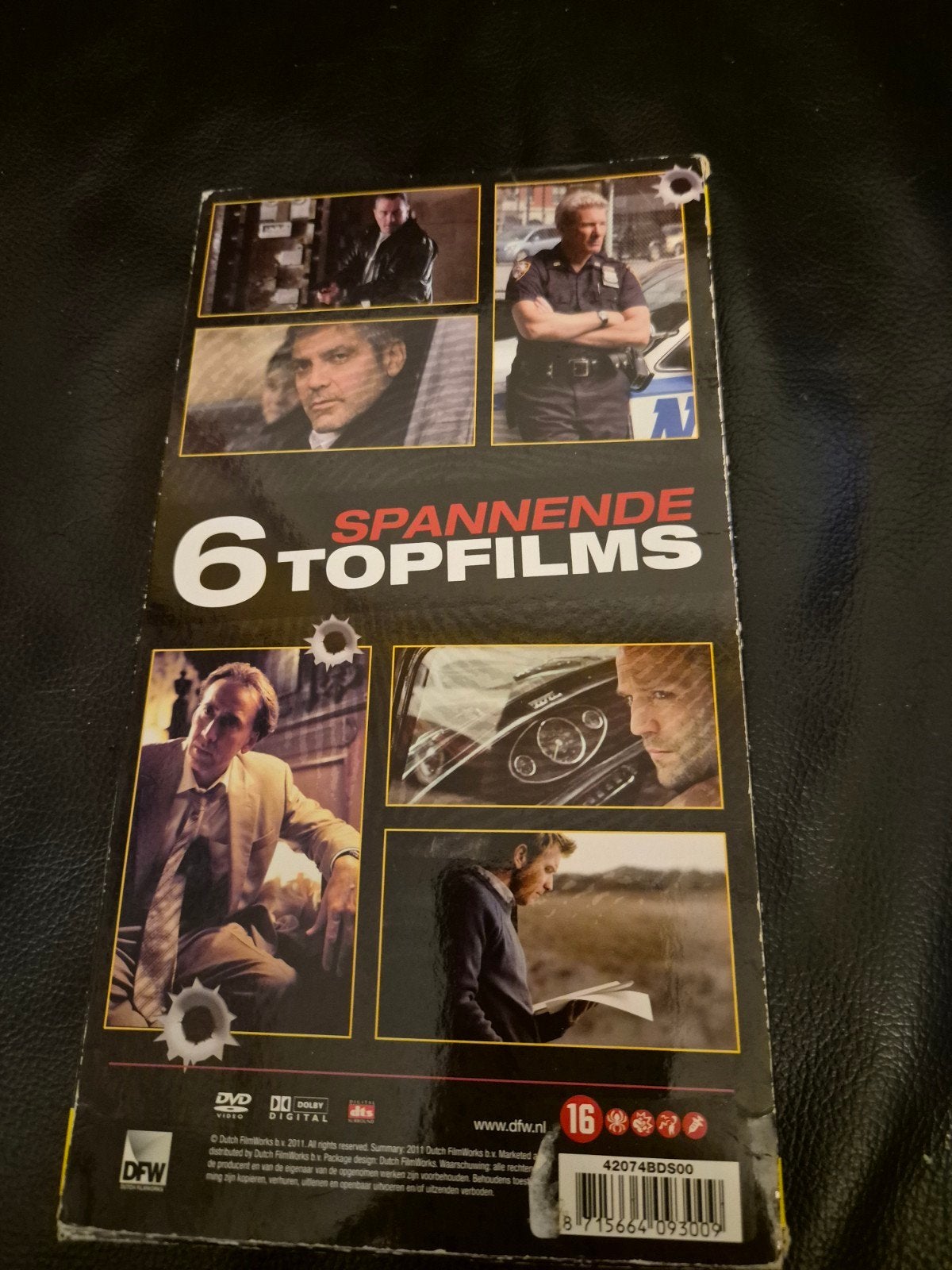 6 Spannende Topfilms - Actie & Thriller DVD Collectie, Vanaf 16 jaar, Nederlands, Actiethriller, Ophalen of Verzenden