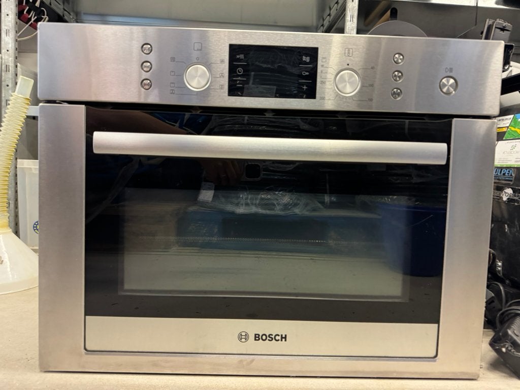 Bosch combi-oven RVS - 454x595x563 mm, Ophalen, 45 tot 50 cm, Gebruikt, Bosch