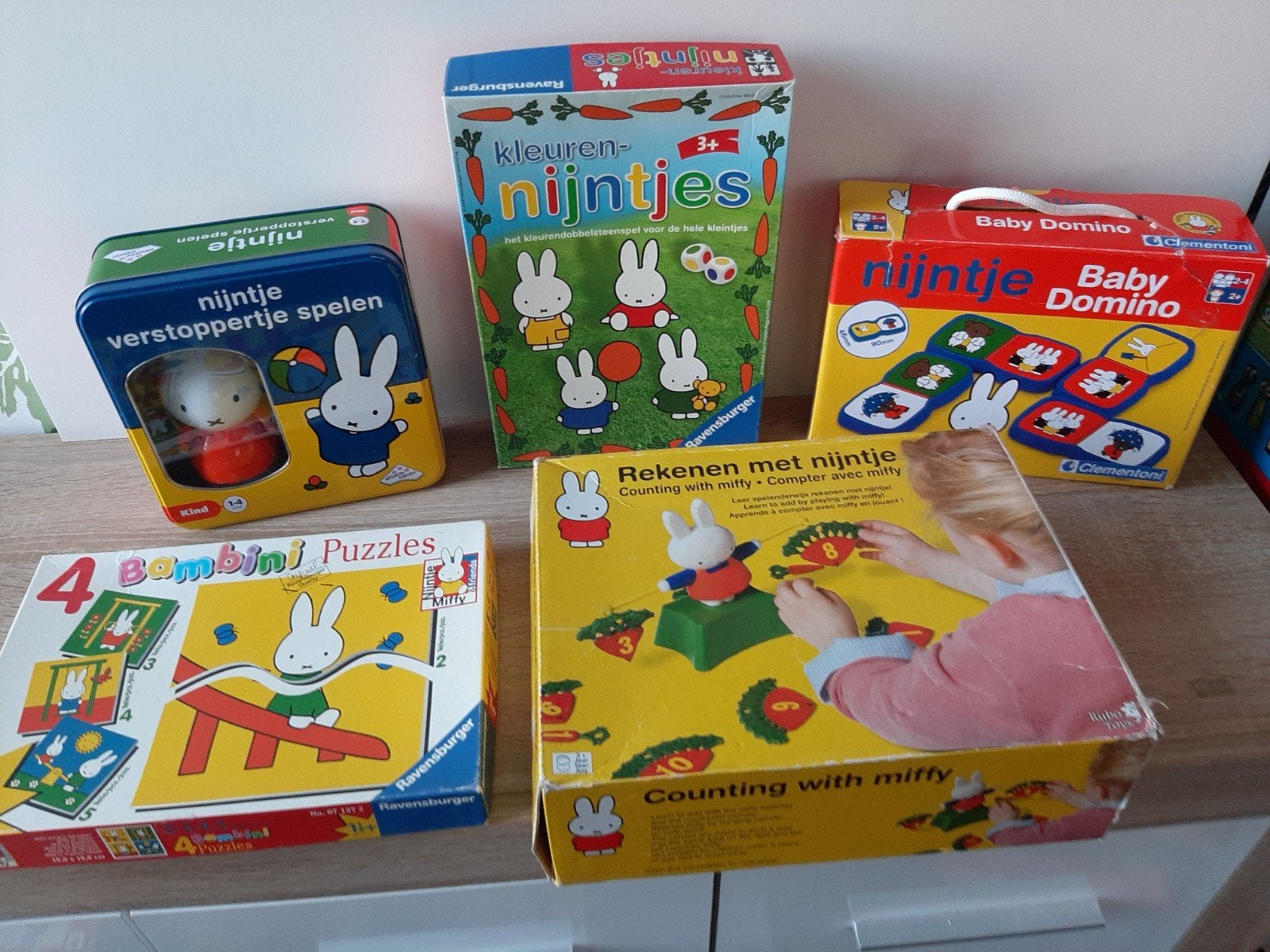 Nijntje verschillende items o.a.nijntje verstoppertje V.A.PR, Kinderen en Baby's, Speelgoed | Educatief en Creatief, Ophalen of Verzenden