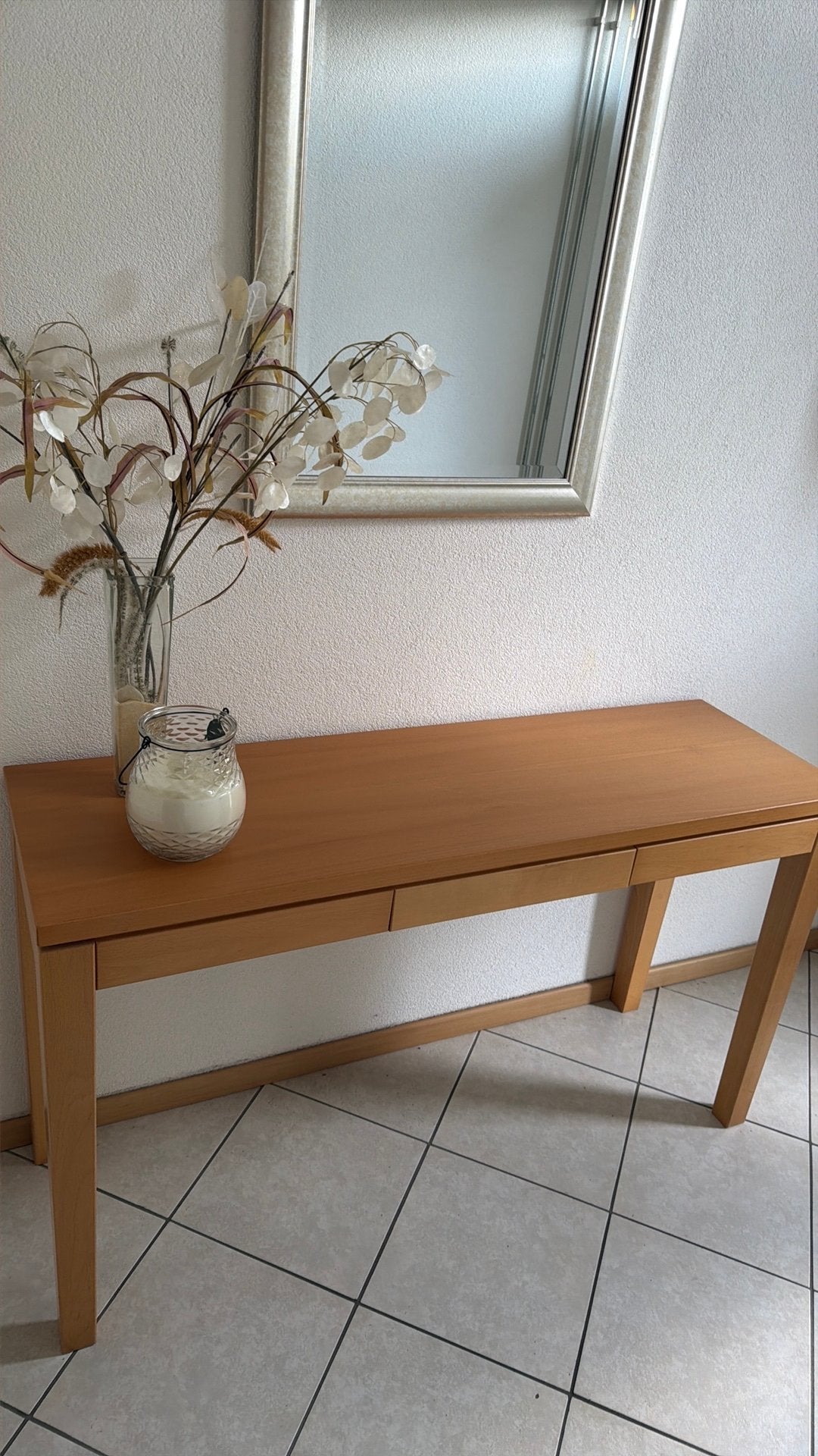 Leuke sidetable, Huis en Inrichting, Tafels | Sidetables, Ophalen, Gebruikt, 100 tot 150 cm, 25 tot 50 cm