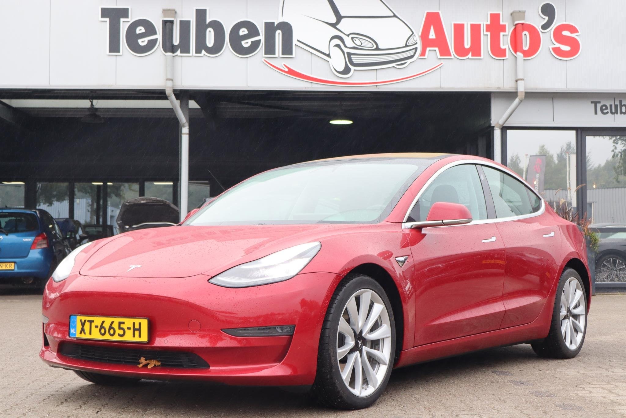 Tesla Model 3 Long Range AWD 75 kWh | SOH 87% | Full Self-Dr, Auto's, Automaat, Stof, Origineel Nederlands, 351 pk