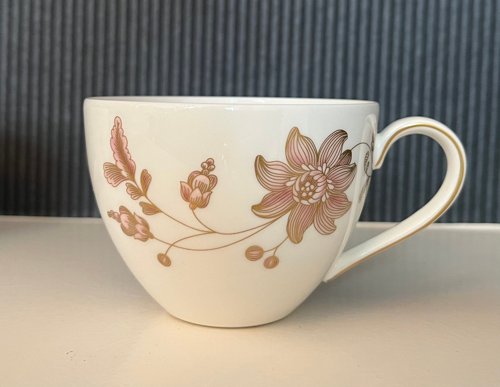 Koffiekopje Villeroy & Boch ‘Golden garden’, Ophalen of Verzenden, Zo goed als nieuw, Overige stijlen, Kop(pen) en/of Schotel(s)