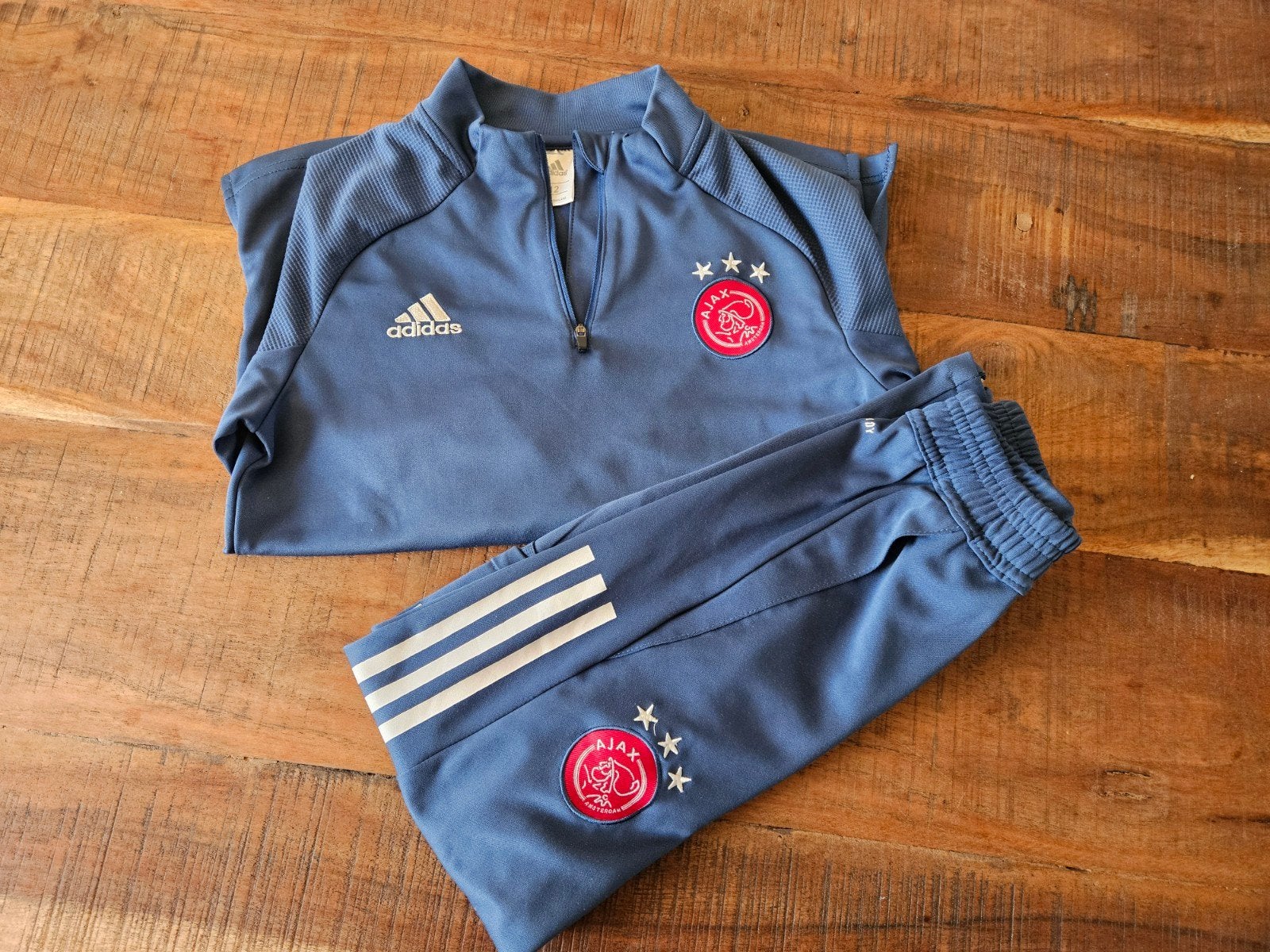 Adidas Ajax trainingspak maat 12 (152), Maat XS of kleiner, Ophalen of Verzenden, Gebruikt, Trainingspak