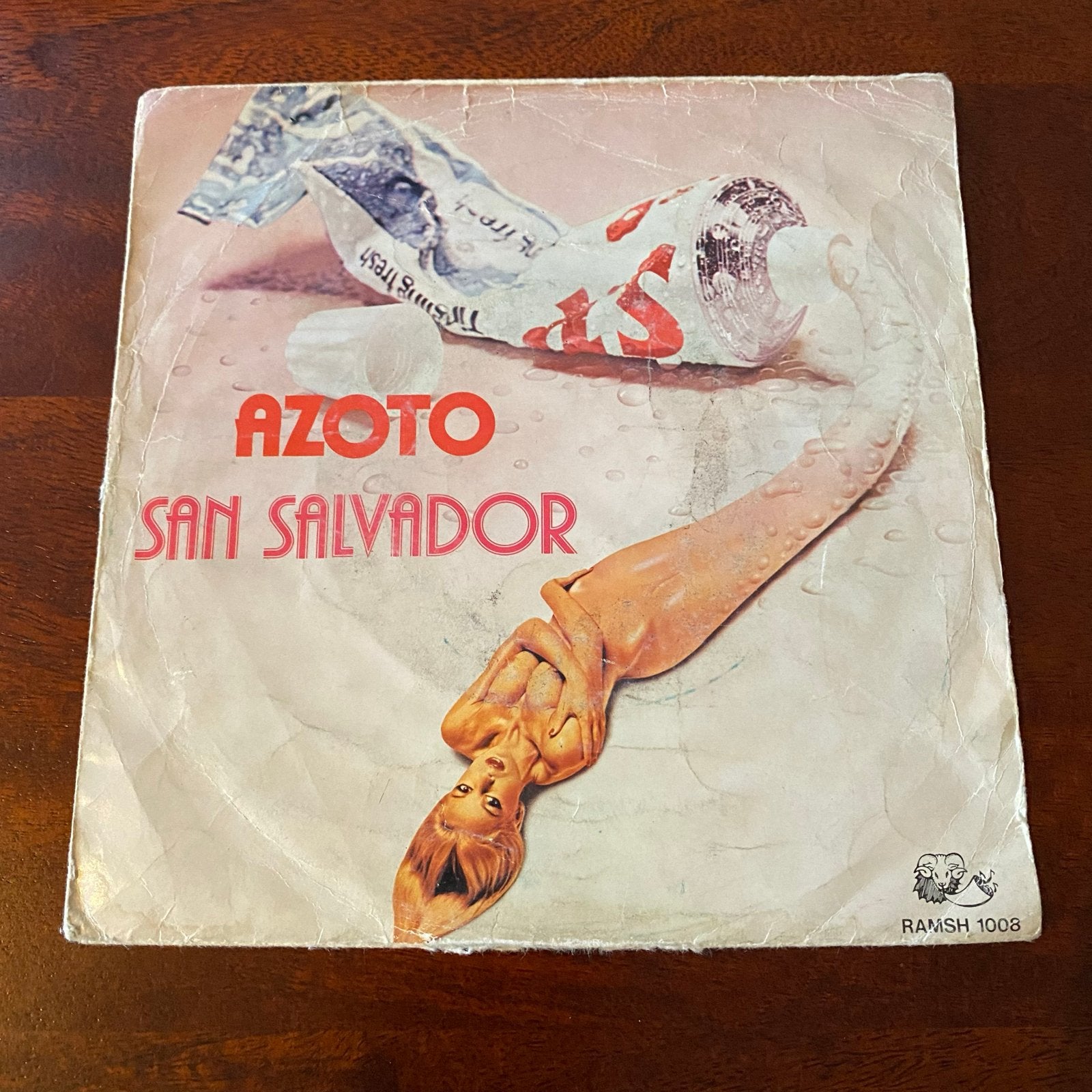 Azoto - San Salvador (Vinyl Single), Gebruikt, Verzenden, 7 inch, EP