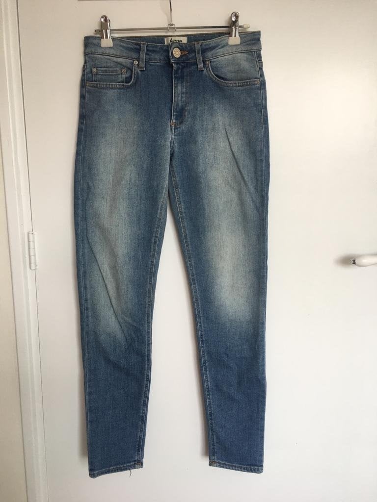 Acne Studios spijkerbroek lichtblauw maat 26/32 skinny fit, Kleding | Dames, Spijkerbroeken en Jeans, Clientservices@acnestudios.com