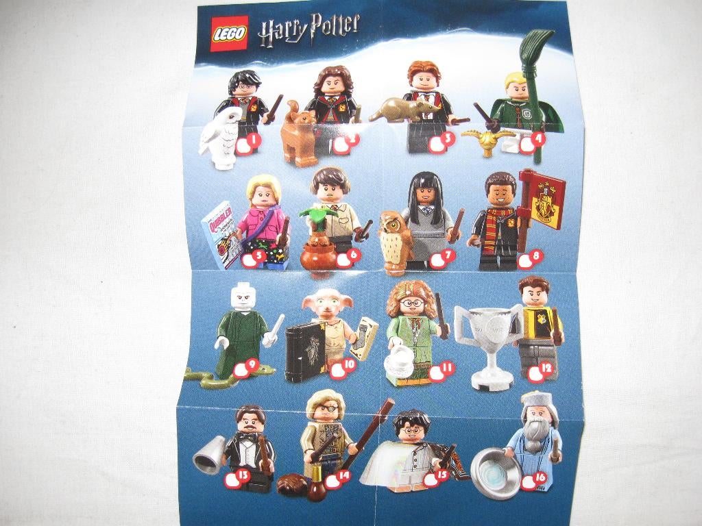 Lego Minifig.:restanten uit H. Potter 2 en Ninjago, Ophalen of Verzenden, Zo goed als nieuw, Lego