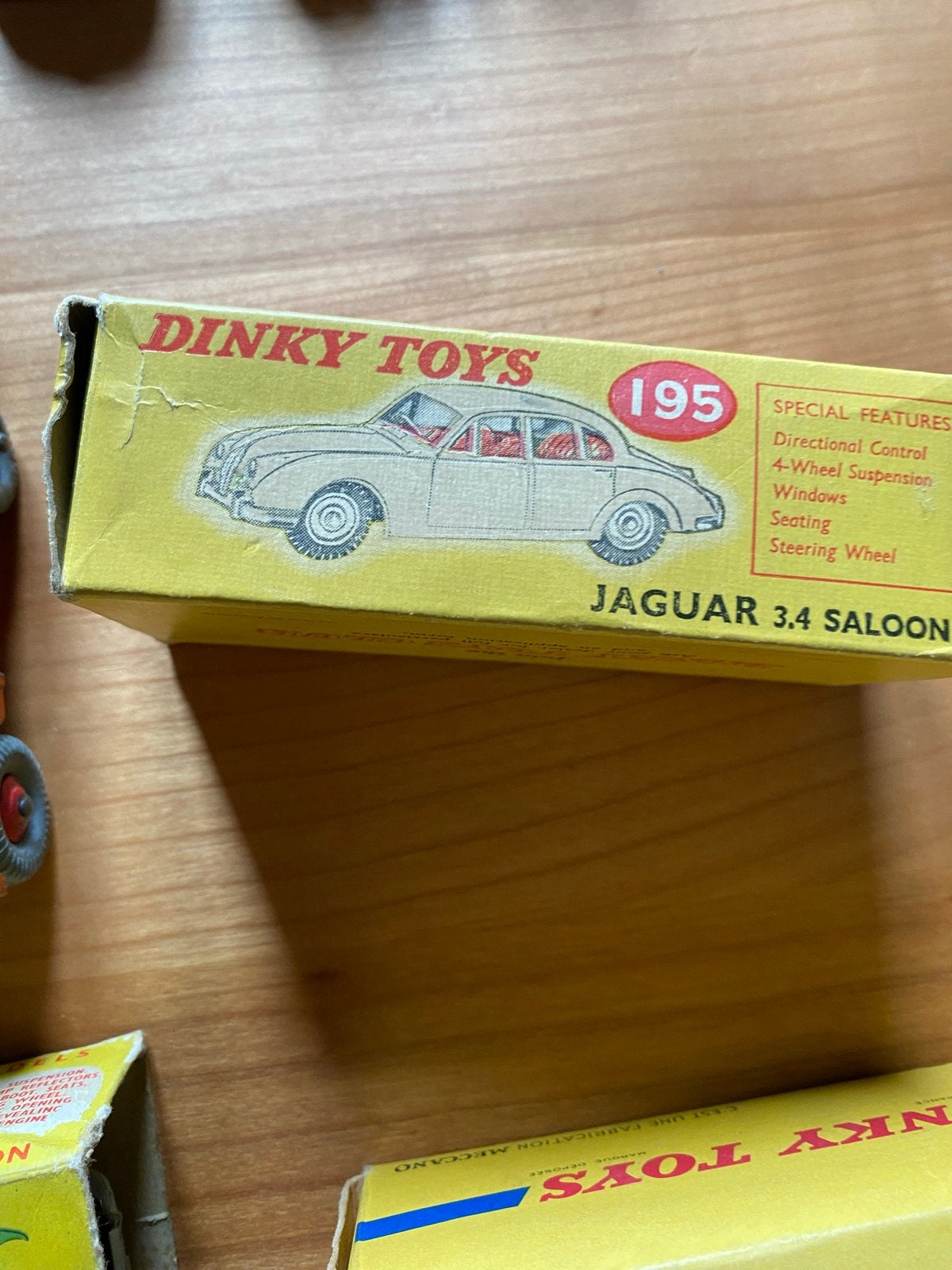 Dinky Toy Jaguar 3.4 Saloon met originele doos, Ophalen of Verzenden, Zo goed als nieuw, Auto, Dinky Toys