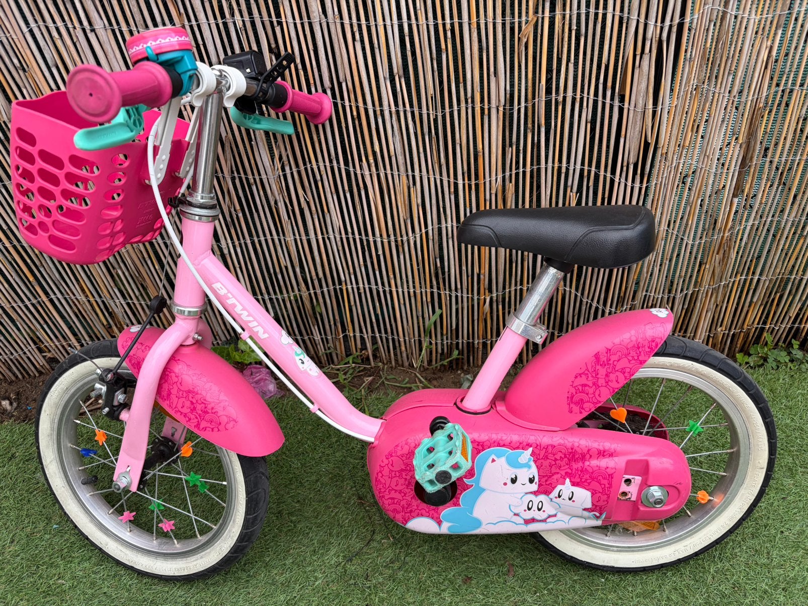 14 inch meisje fiets, Ophalen, Gebruikt, Minder dan 16 inch
