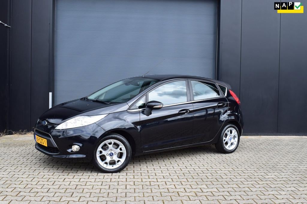 Ford Fiesta 1.25 Titanium NAP 5drs Lage kilometerstand, Voorwielaandrijving, Euro 5, Stof, 4 cilinders
