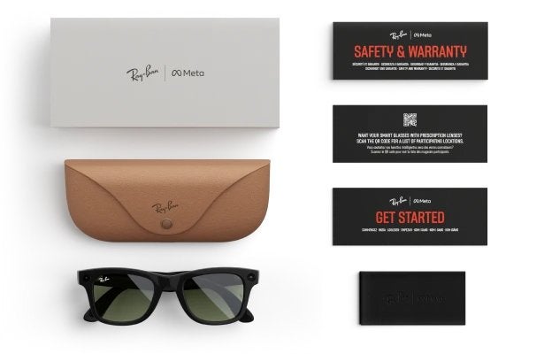 Meta wayfarer gen 2 nieuw staat, Ophalen of Verzenden, Zo goed als nieuw, Zwart, Overige merken