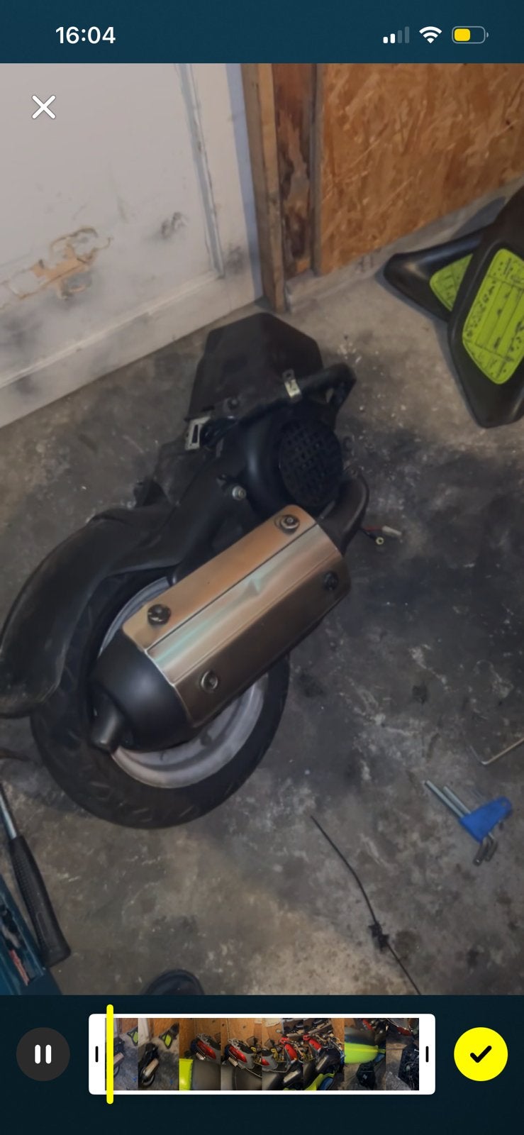 Skr 125 blok te ruil 125/172/180lc, Ophalen of Verzenden, Zo goed als nieuw, Blok, Piaggio