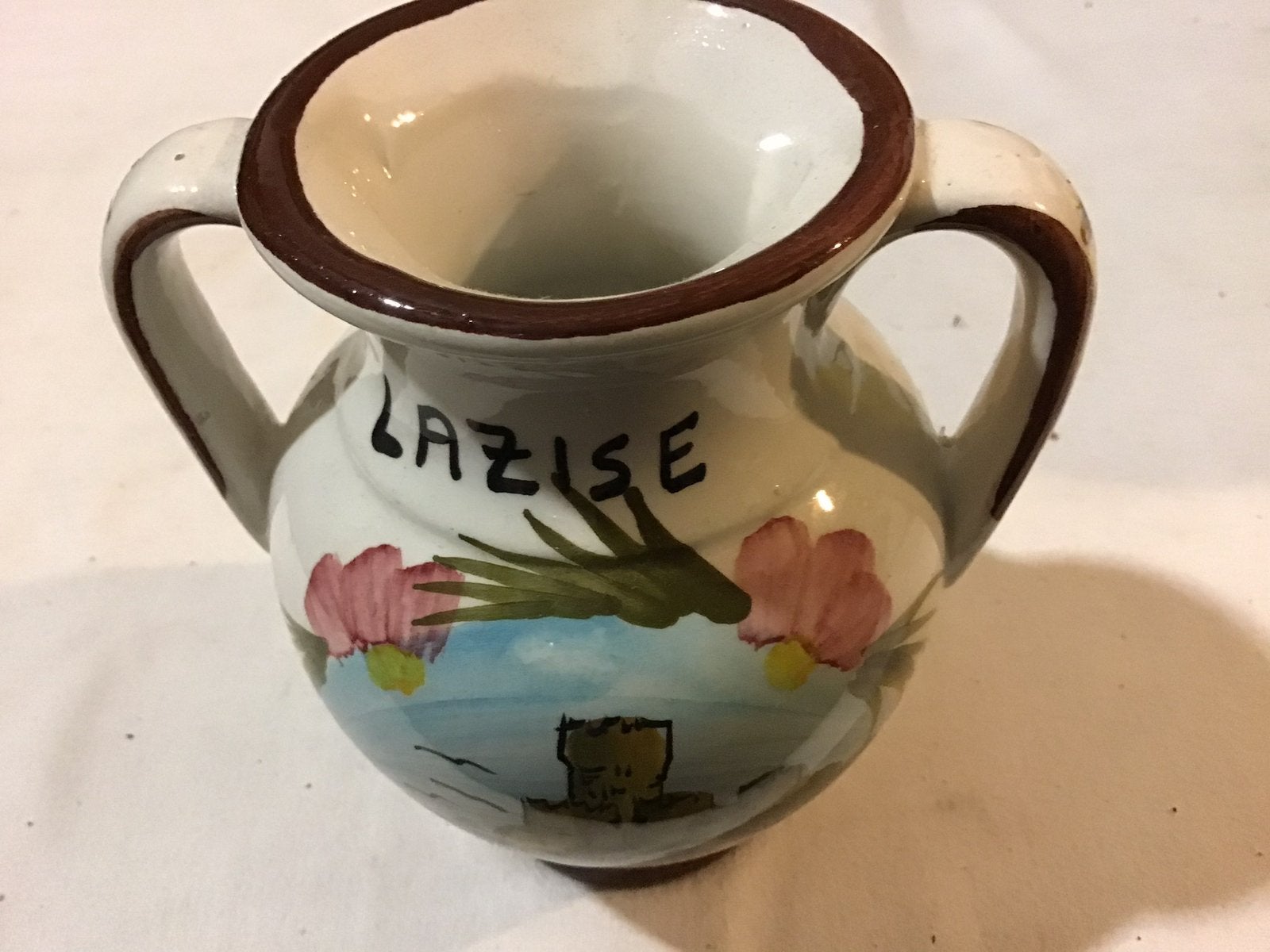Vaasje Lazise met 2 oortjes, Ophalen of Verzenden