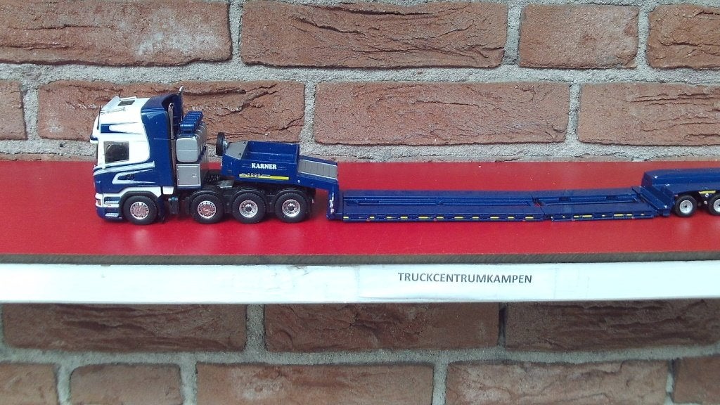 IMC  Scania  R6  Topline  8 x 4  van  Karner., Hobby en Vrije tijd, Modelauto's | 1:50, Ophalen of Verzenden, Nieuw, Bus of Vrachtwagen