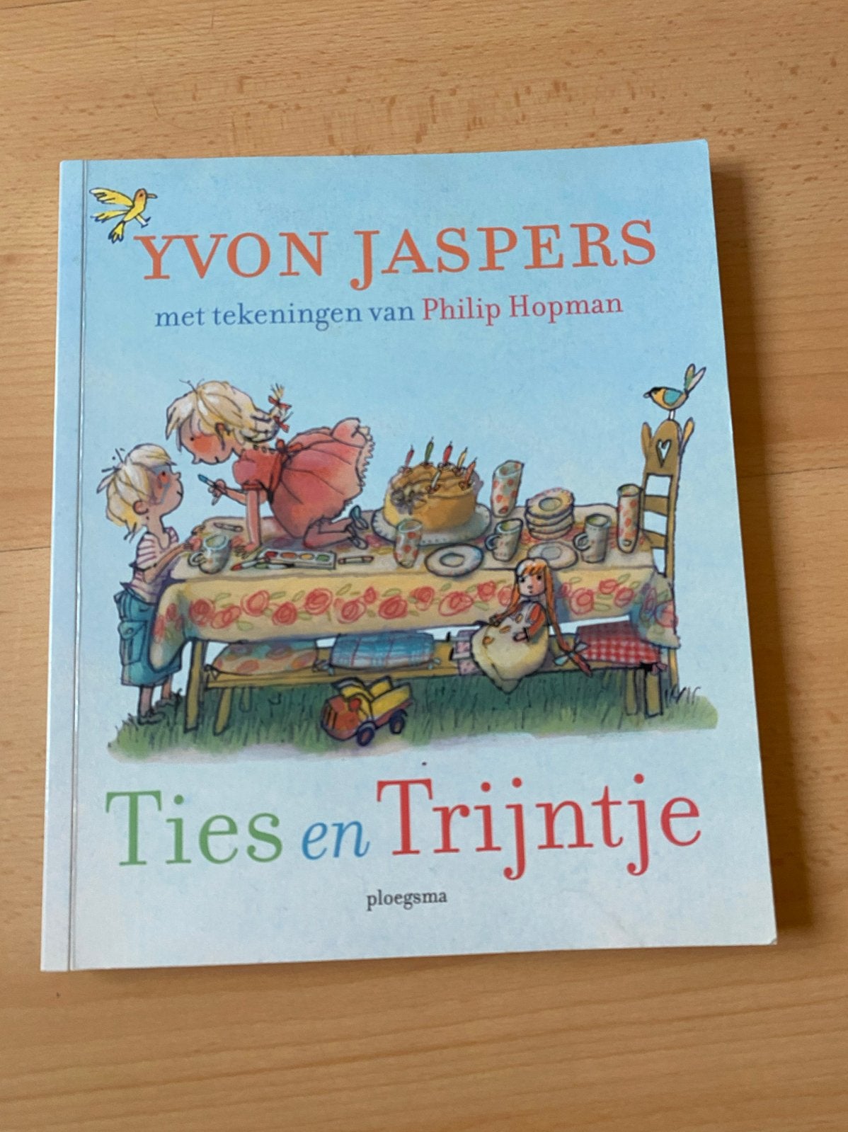 Ties en Trijntje - Yvon Jaspers (kinderboek), Ophalen of Verzenden, Zo goed als nieuw, Fictie