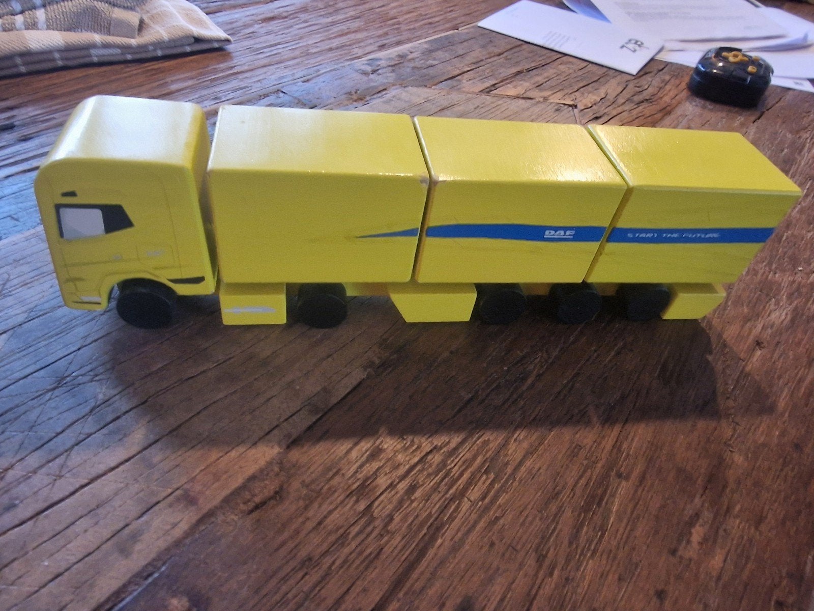 houten daf truck, Ophalen of Verzenden, Gebruikt, Bus of Vrachtwagen, Overige merken