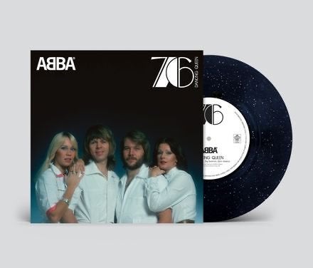 Abba Dancing Queen (50th Anniversary Black Sparkling 10")