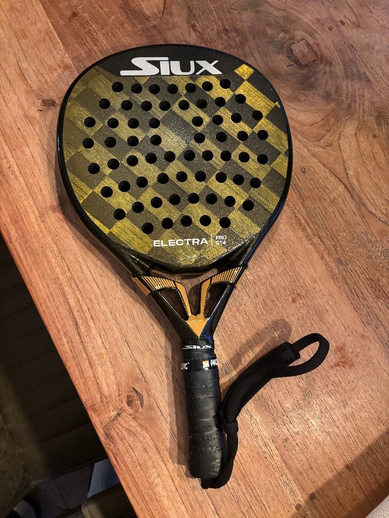 Siux Electra Pro ST4, Ophalen, Zo goed als nieuw, Padelracket