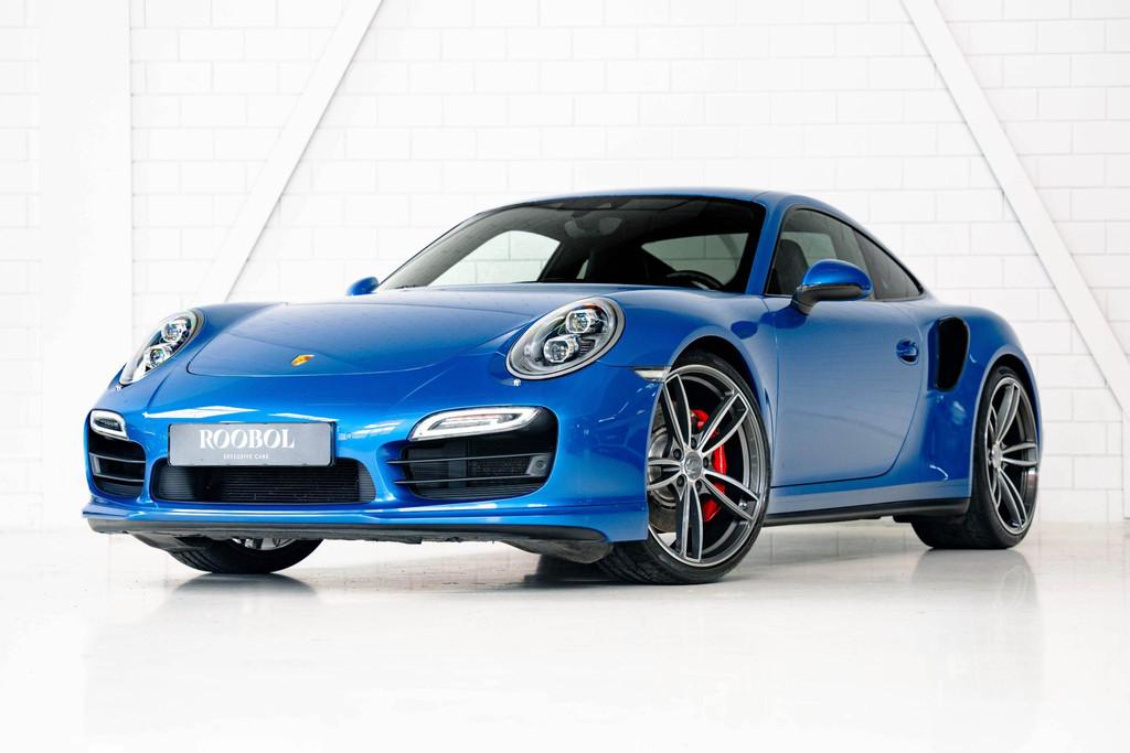 Porsche 911 Turbo | Techart | Akrapovic | Carbon |, Auto's, Porsche, Automaat, Gebruikt, Zwart, Bedrijf