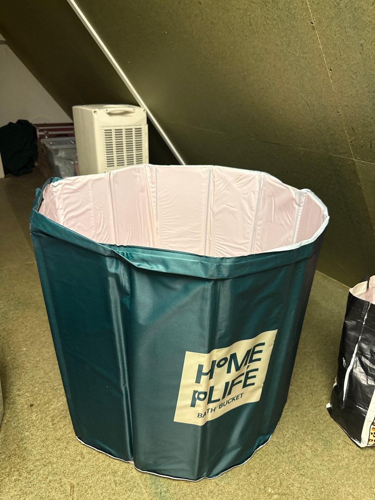 Opvouwbare Badkuip - Home Life Bath Bucket, Ophalen of Verzenden, Zo goed als nieuw, Met bad