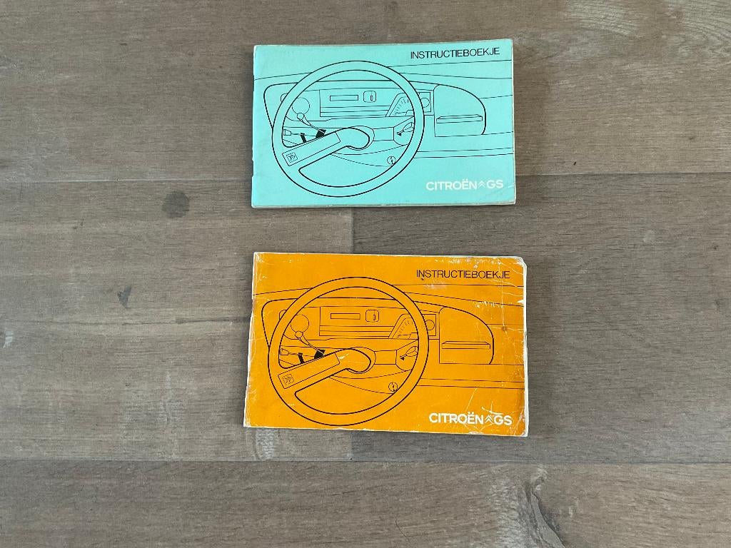 Instructieboekjes en vraagbaak Citroen GS en GSA, Ophalen of Verzenden