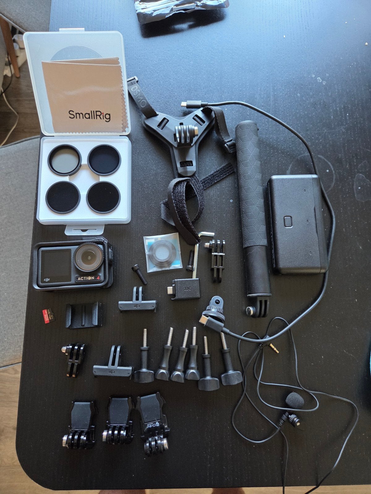 DJI Osmo Action 4 - Zo goed als nieuw met veel accessoires, Ophalen of Verzenden, Zo goed als nieuw, Overige merken
