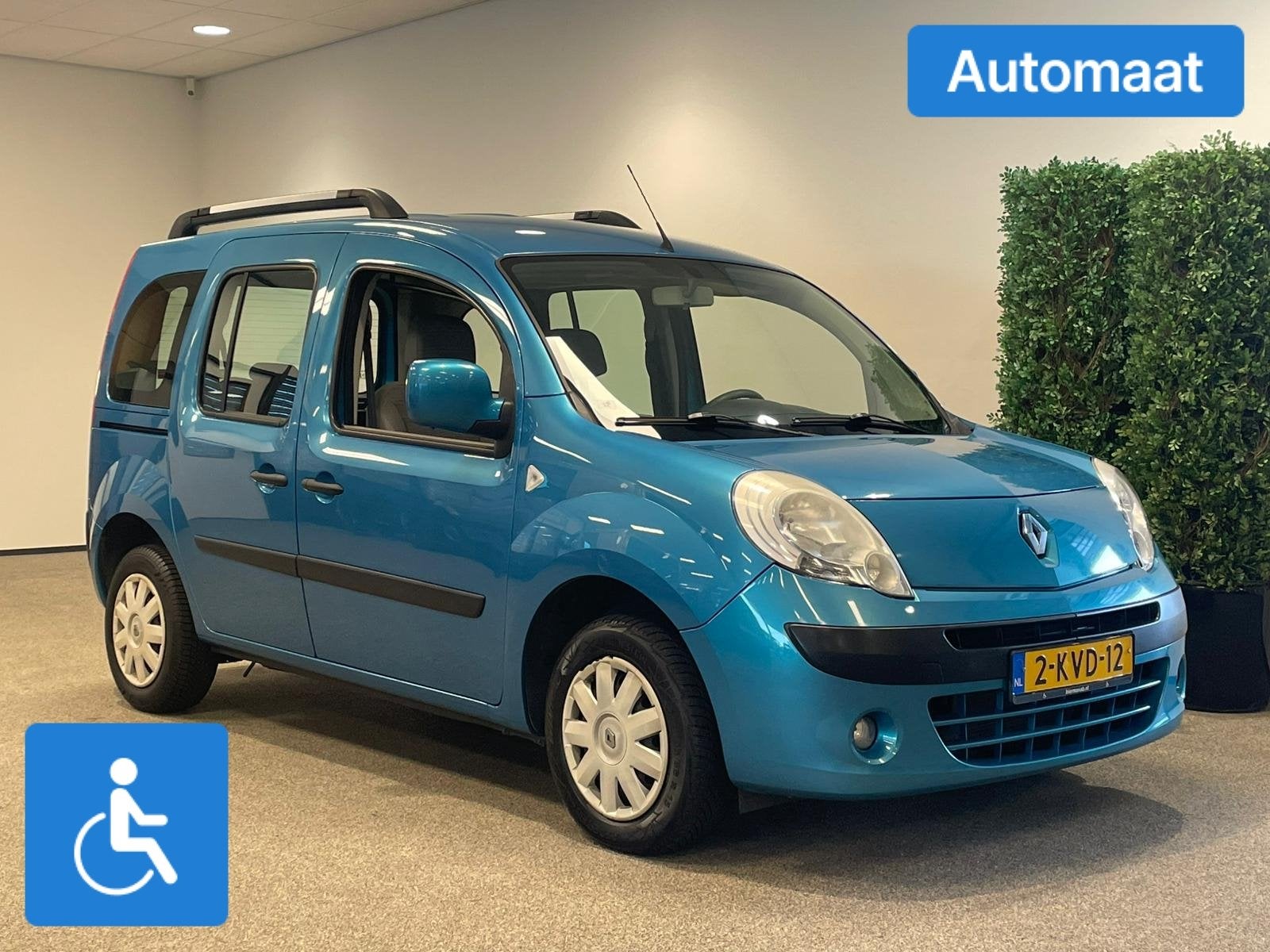 Renault Kangoo Rolstoelauto Automaat 3+1, Auto's, Renault, Automaat, 12 maanden, Stof, Gebruikt