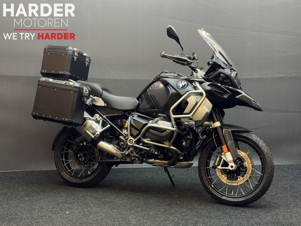 BMW R 1250 GS ADVENTURE TRIPLE BLACK/BOMVOL/GARANTIE, 2 cilinders, 1254 cc, Motorrijbewijs A, Bedrijf