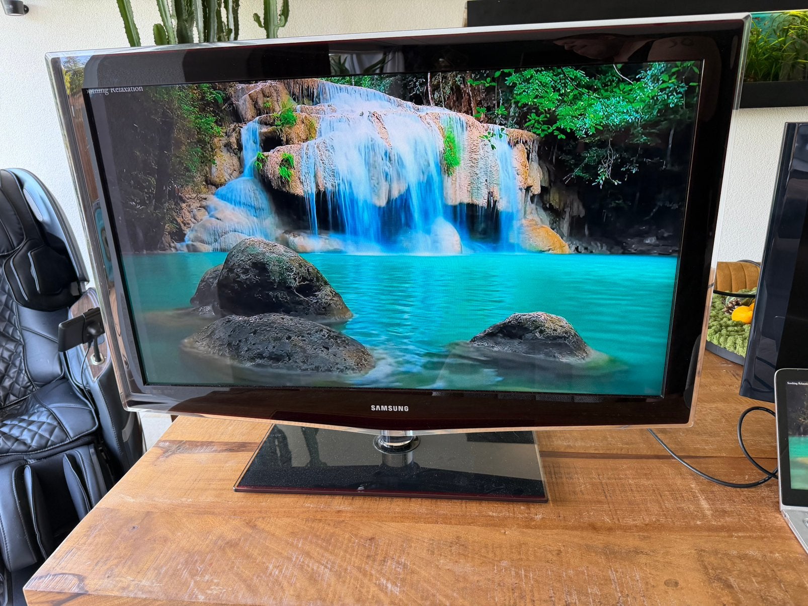Samsung  LE40B653T5P en lg 32LD550 samen 40 euro, Ophalen, Gebruikt, LCD, 100 Hz