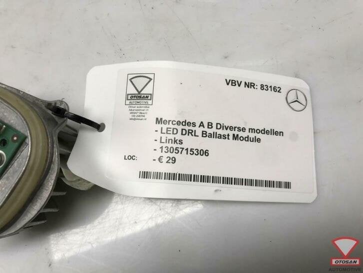 mercedes diverse modellen led drl links ballast 1305715306, Gebruikt, Mercedes-Benz AG, Mercedes-Benz, Ophalen of Verzenden