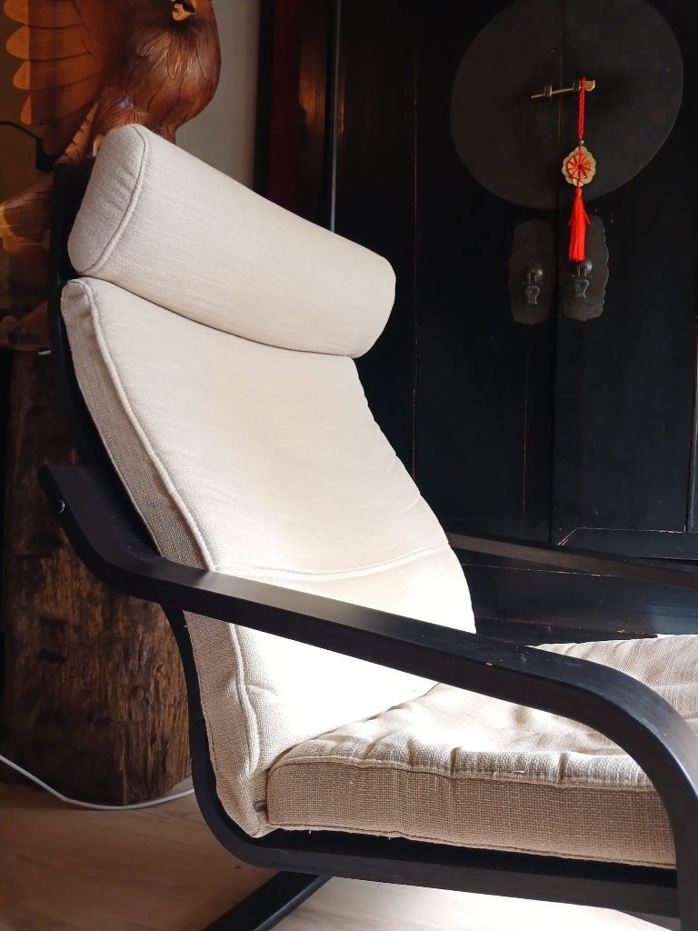 IKEA POÄNG Fauteuil, Ophalen, Overige kleuren, Zo goed als nieuw, Eén