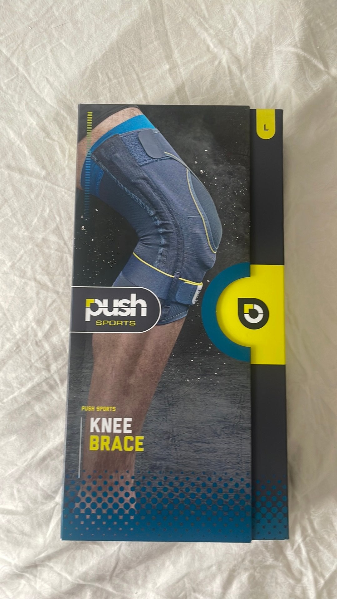 Push sports knee brace size L, Ophalen of Verzenden, Nieuw