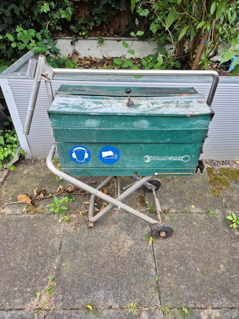 Stahlwille gereedschapskist inklapbaar, Ophalen of Verzenden, Gebruikt