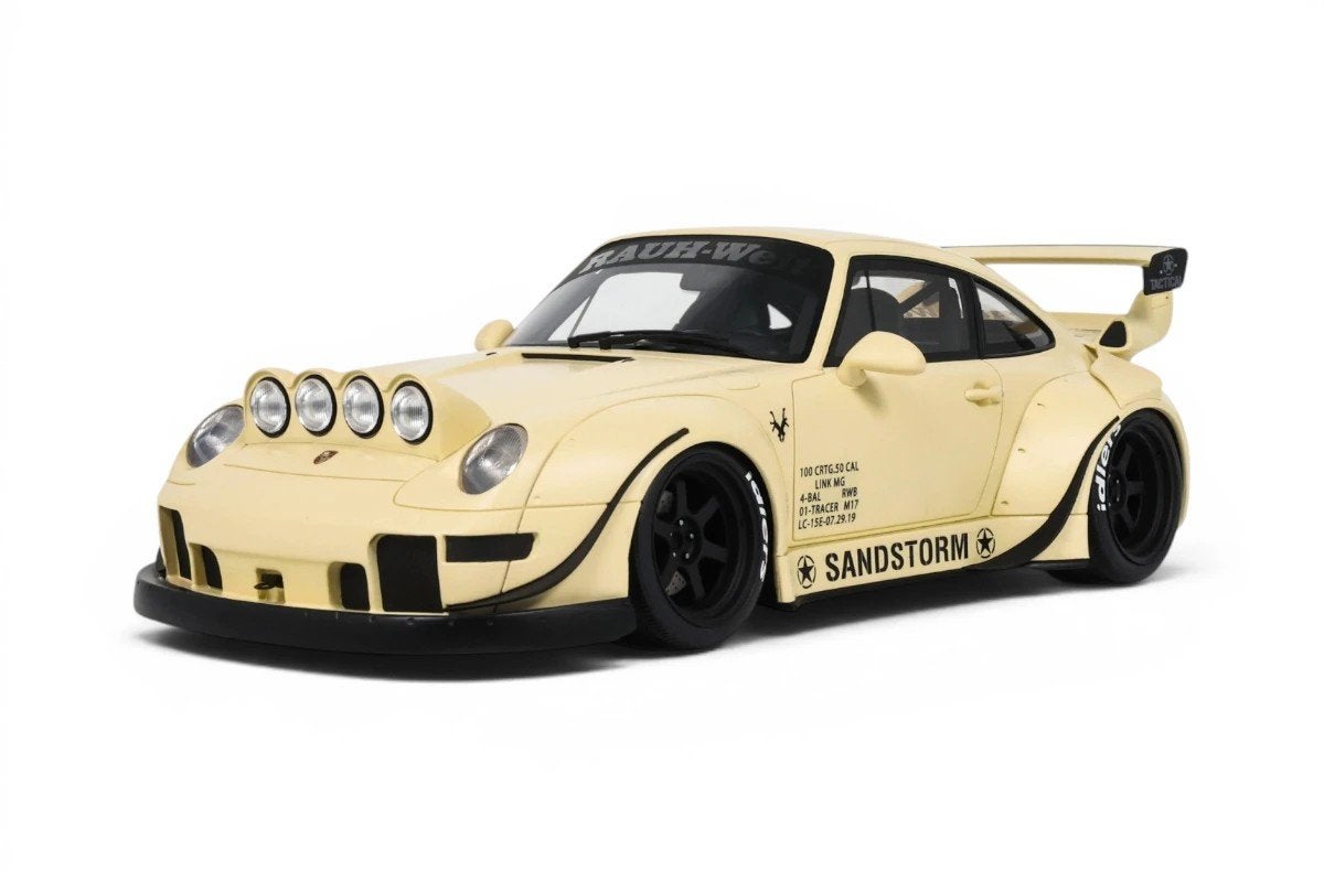 Gt Spirit Porsche 911 (993) RWB Sandstorm 1/999 1:18 Nieuw, Ophalen of Verzenden, Nieuw, Auto