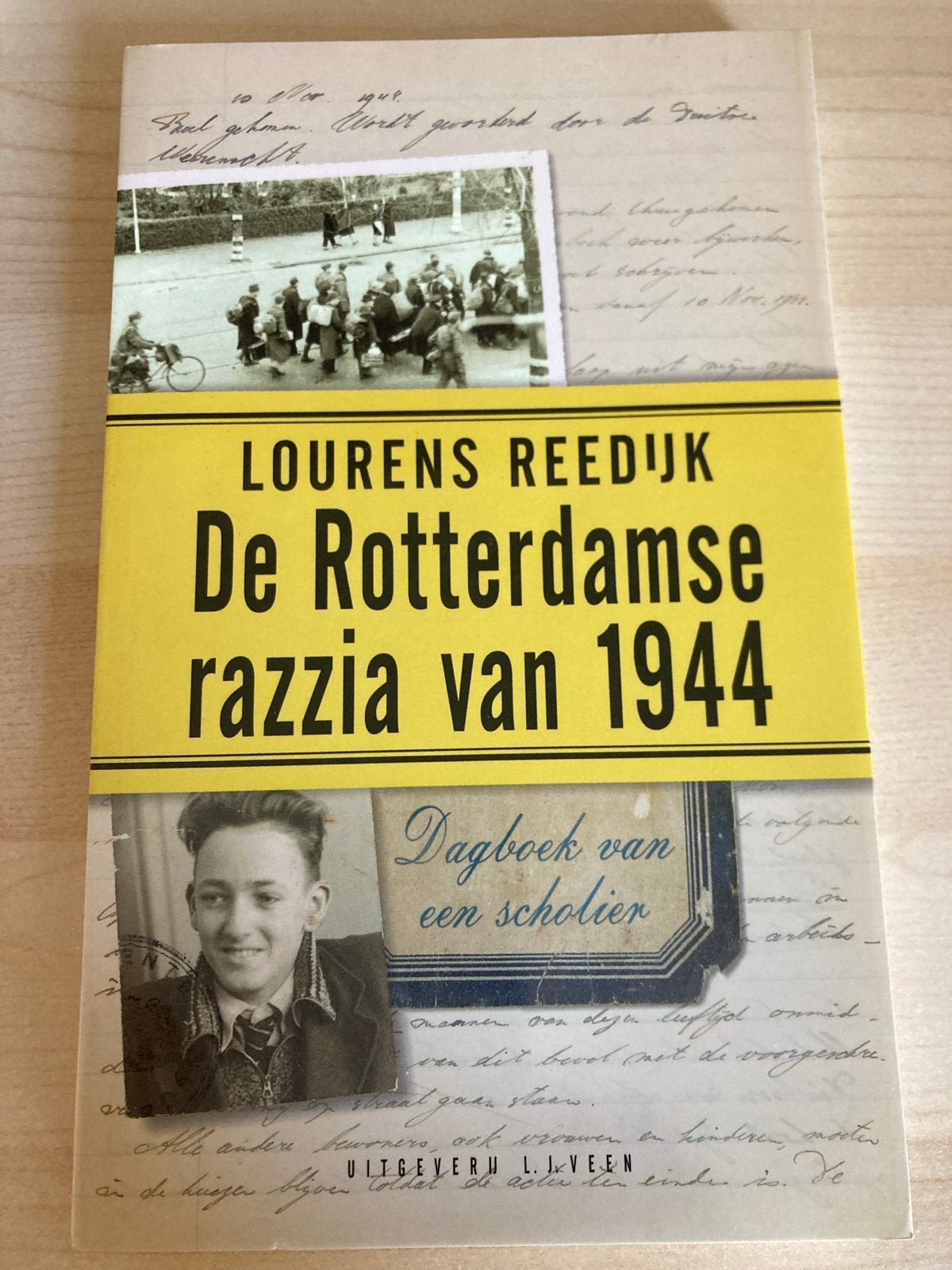 De Rotterdamse razzia van 1944 - Lourens Reedijk, Ophalen of Verzenden, 20e eeuw of later, Zo goed als nieuw