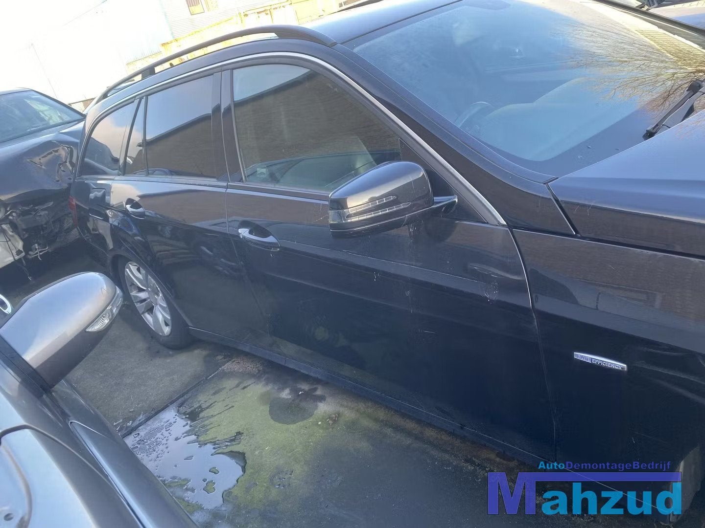 MERCEDES E-KLASSE S212 zwart 197 rechts voor deur 2009-2016, Gebruikt, Mercedes-Benz AG, Deur, Mercedes-Benz