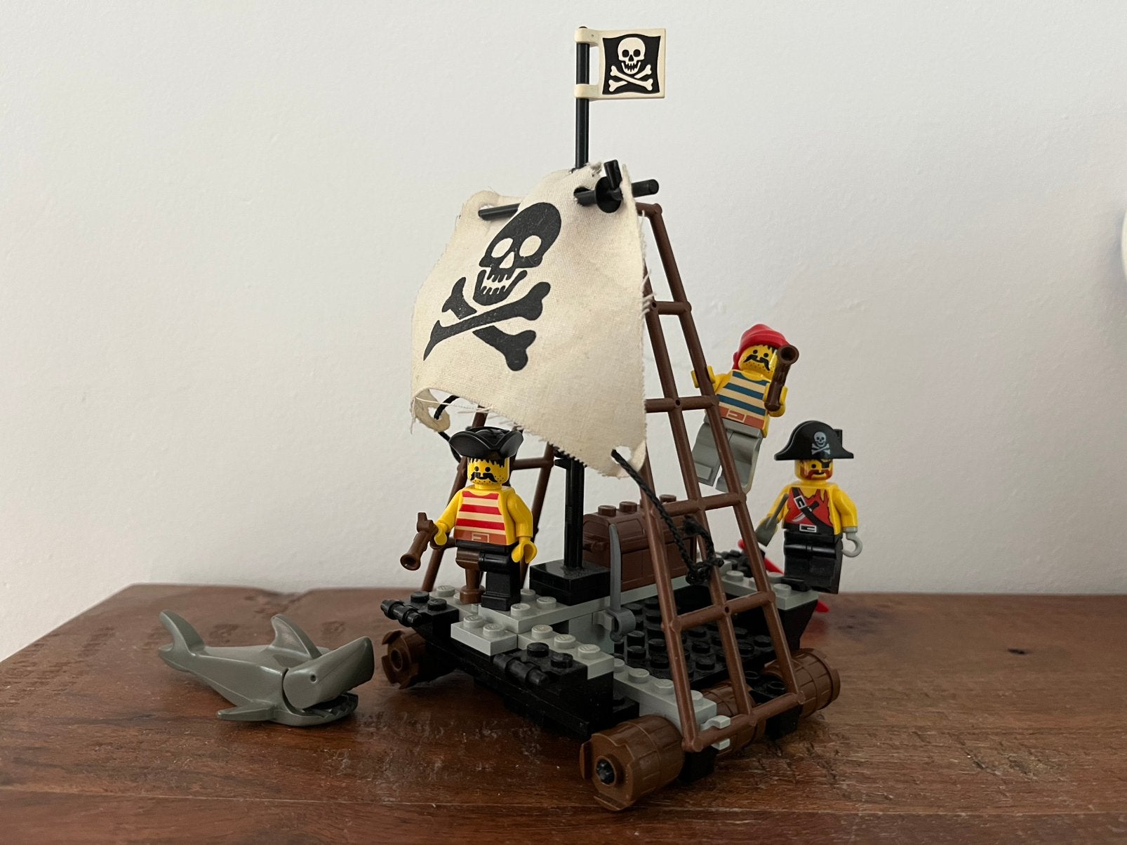 Lego piraten Raft Raiders 6261, Inclusief minifiguren, Gebruikt, Lego, Complete set