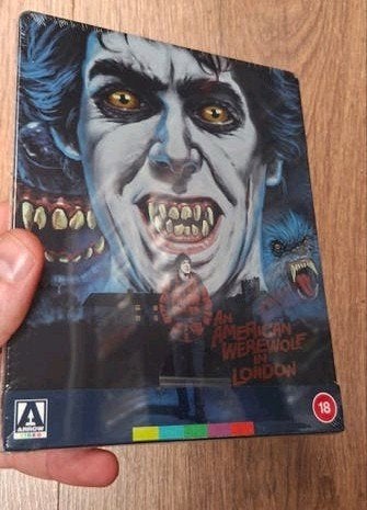 An American Werewolf in London Steelbook (Arrow Video), Cd's en Dvd's, Engels, Engels, Ophalen of Verzenden, Nieuw in verpakking