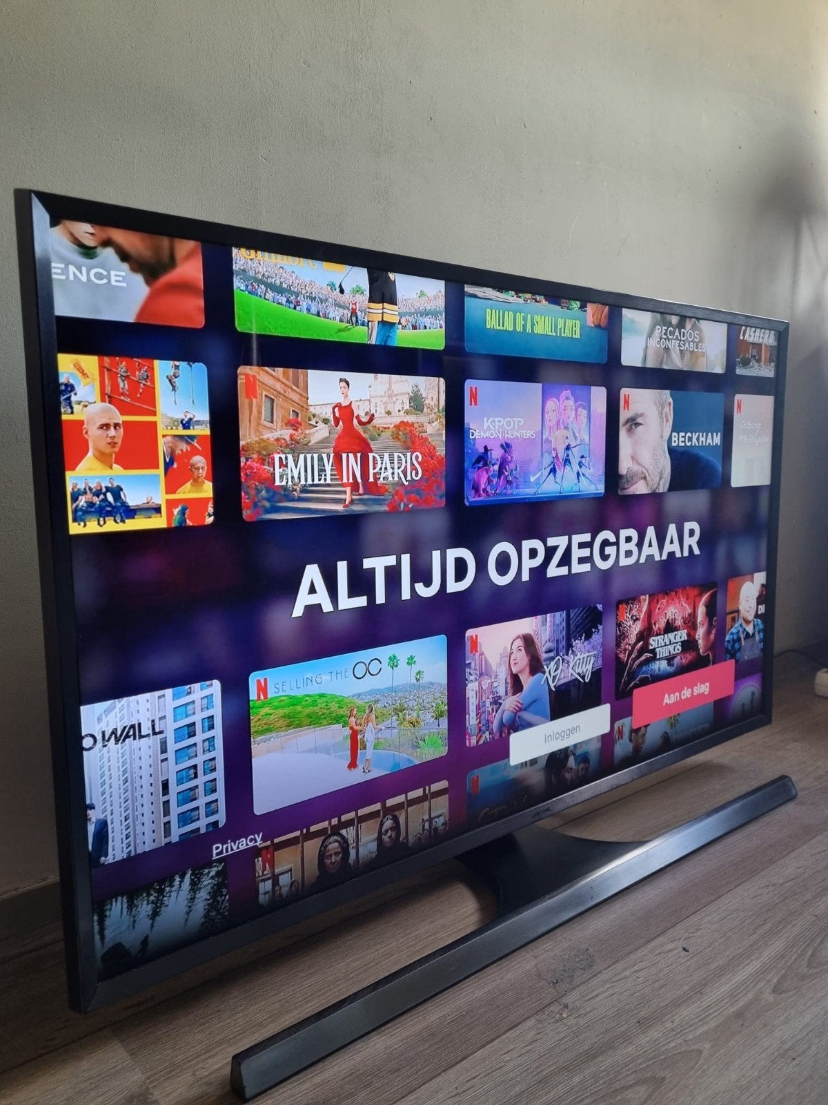 40 inch Samsung UHD 4K LED SMART TV WIFI NETFLIX YOUTUBE, Ophalen, LED, Samsung, 100 cm of meer