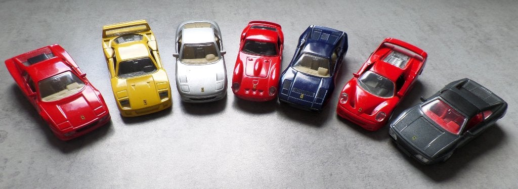 Partij Ferrari auto's Maisto Shell, Ophalen of Verzenden, Zo goed als nieuw, Auto