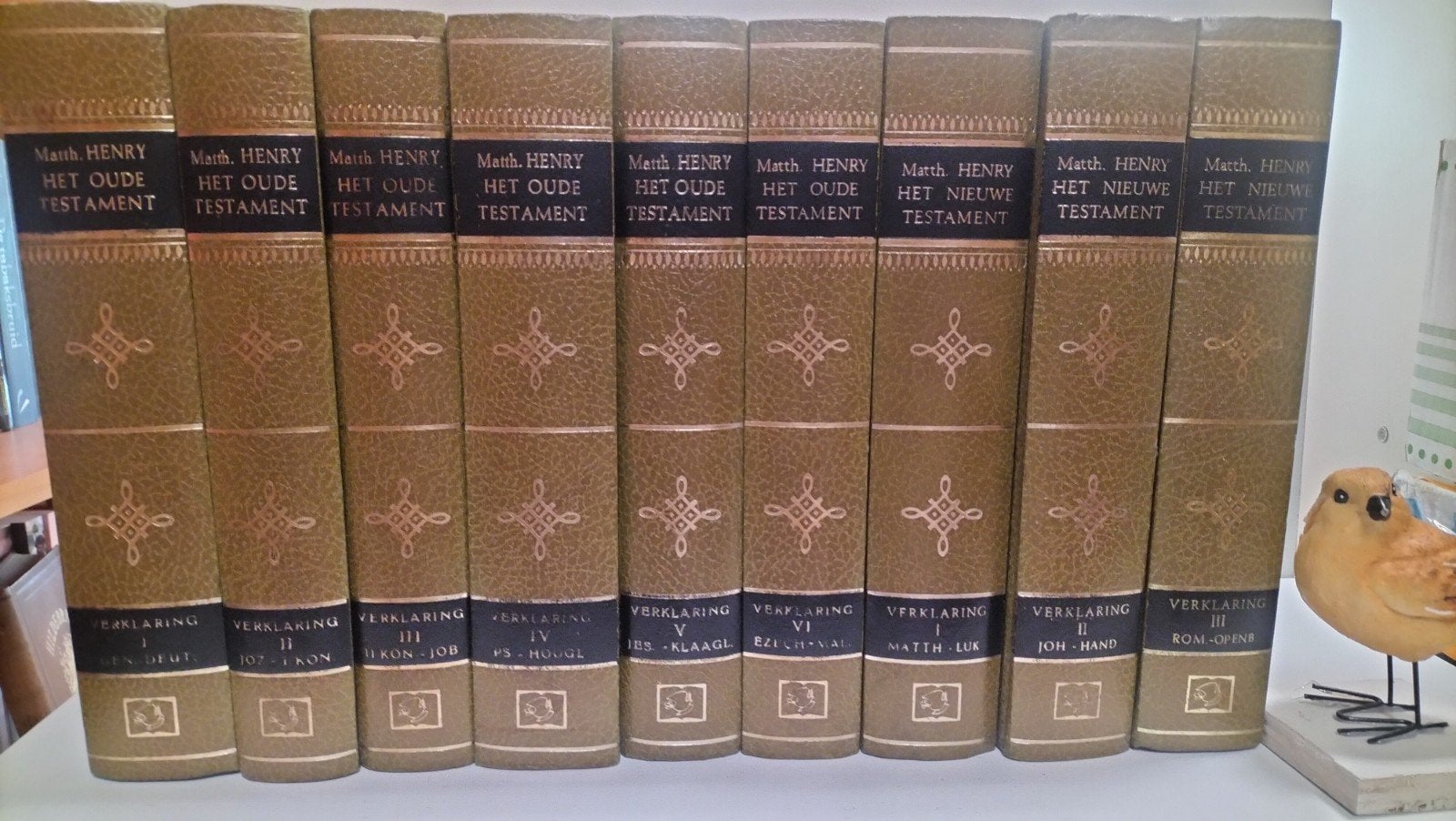 Henry, Matthew;  Bijbelklaring 9 delen, Boeken, Ophalen of Verzenden, Gelezen, Christendom | Protestants