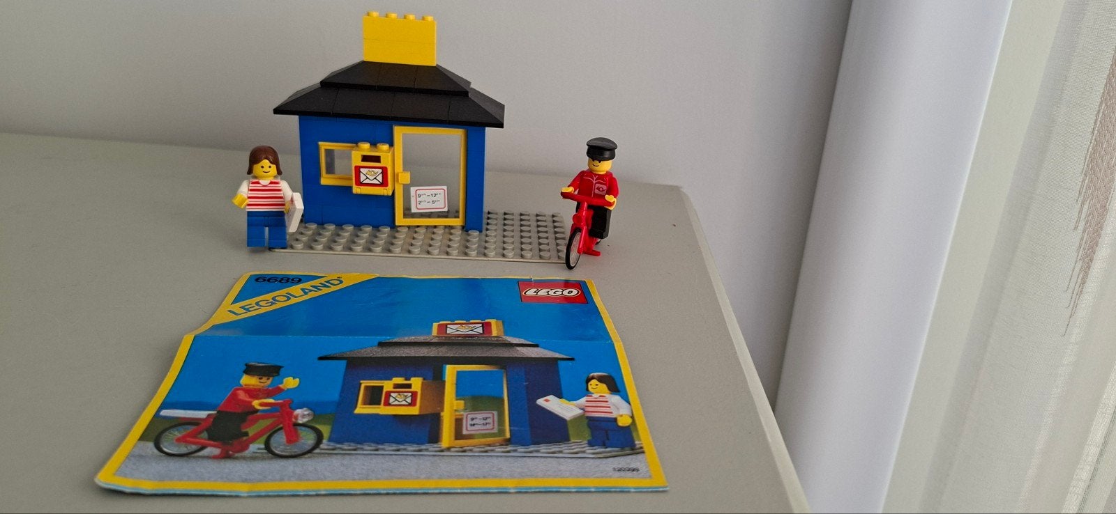 Lego Legoland set 6689 postkantoor, Kinderen en Baby's, Speelgoed | Duplo en Lego, Compleet, Gebruikt, Lego, Ophalen of Verzenden