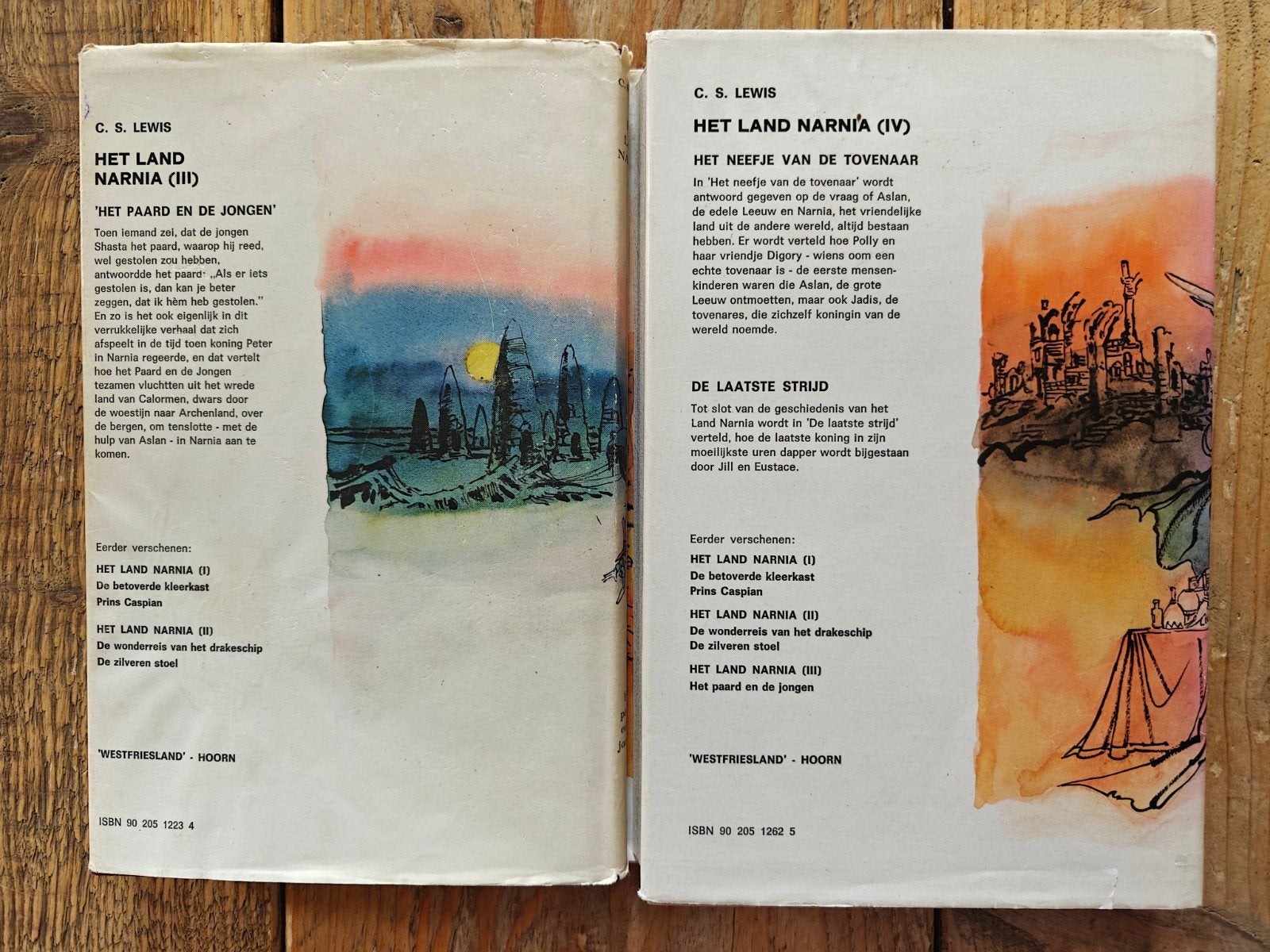 2 Retro kinderboeken van C.S Lewis., Boeken, Ophalen of Verzenden