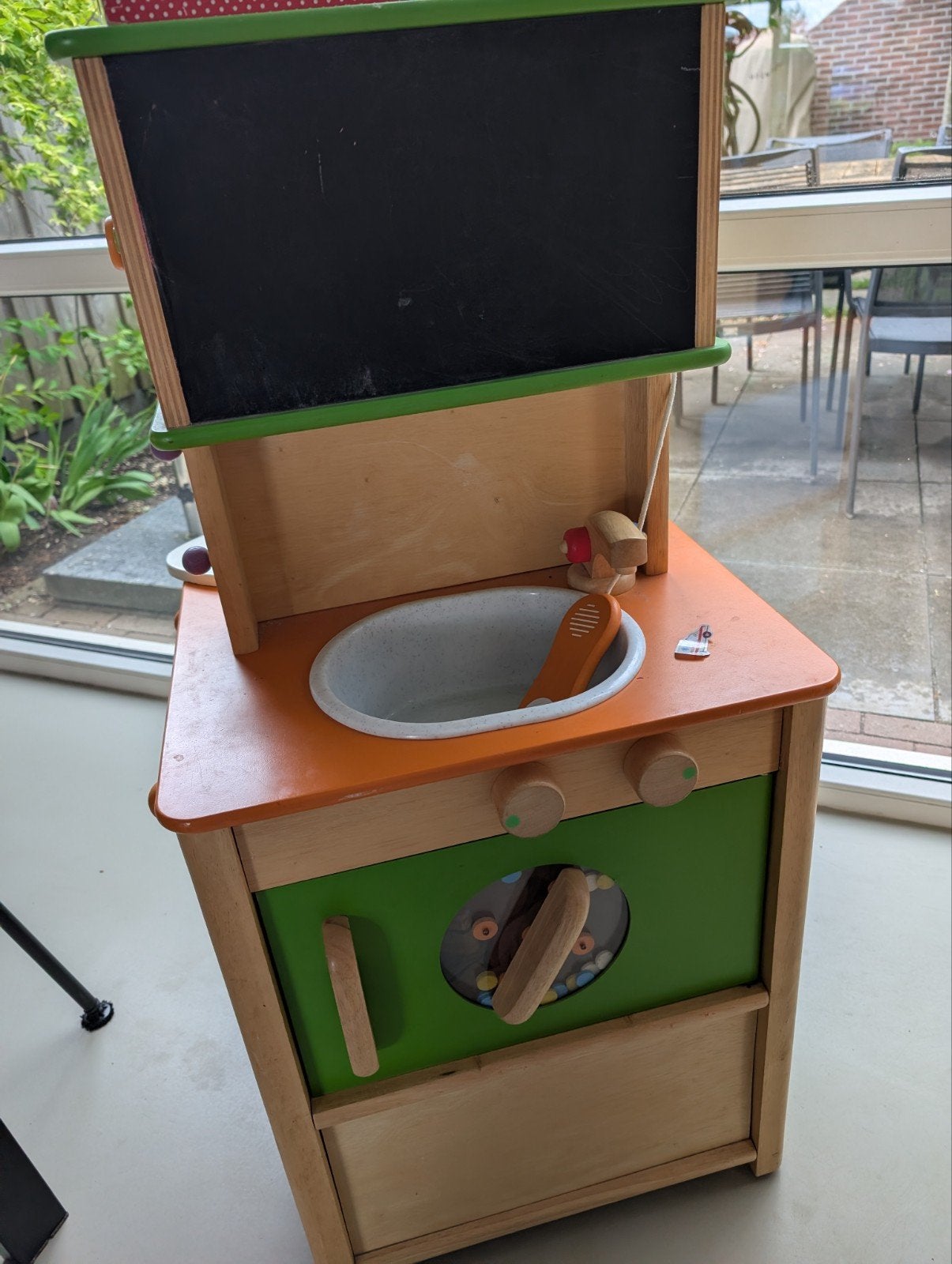 Keuken  kinderen, Ophalen