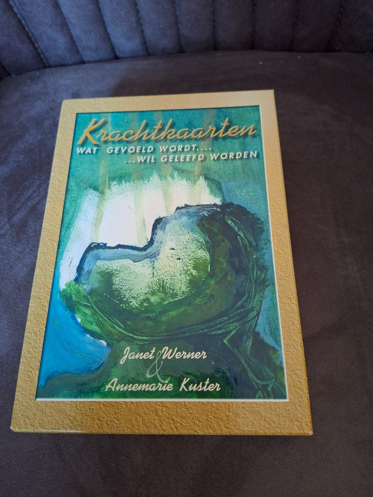 Krachtkaarten: Wat Gevoeld Wordt... Wil Geleefd Worden, Spiritualiteit algemeen, Ophalen of Verzenden, Zo goed als nieuw, Instructieboek