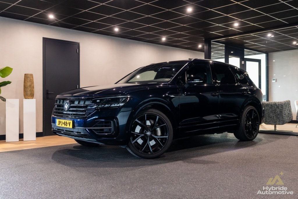 Volkswagen Touareg 3.0 TSi 4M R (bj 2021, automaat), Auto's, Volkswagen, 12 maanden, Gebruikt, 2995 cc, Blauw
