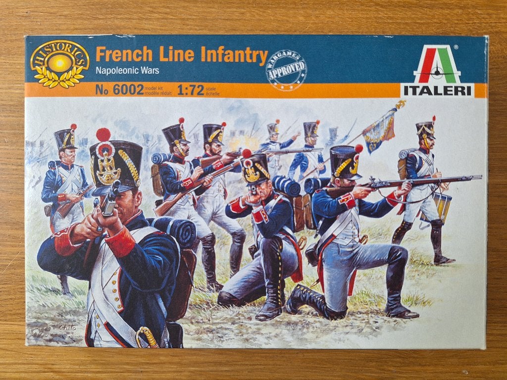 1:72 1/72 Italeri French Line Infantry, Ophalen of Verzenden, Zo goed als nieuw, 1:50 of kleiner, Figuur of Figuren