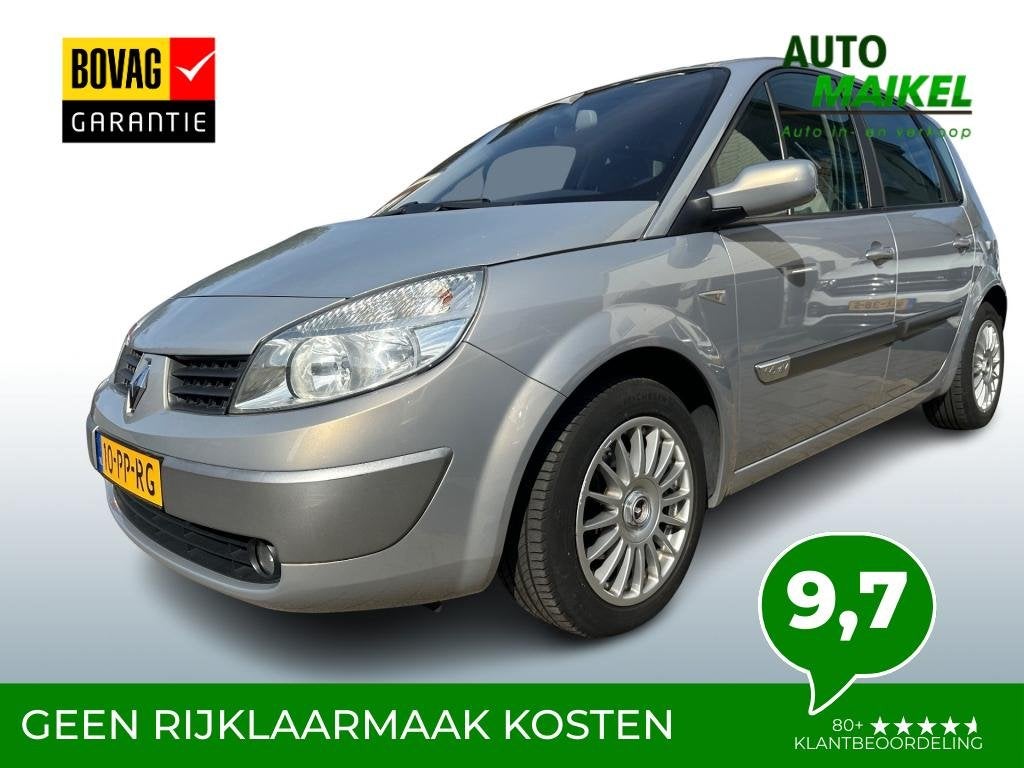 Renault SCENIC 1.6-16V PRIV. COMF., Auto's, Voorwielaandrijving, Gebruikt, 4 cilinders, Met garantie (alle)