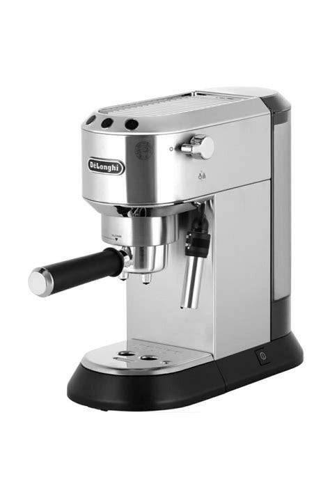 De'Longhi Dedica EC685 Espresso Machine - Zilver, Ophalen of Verzenden, Espresso apparaat, Gemalen koffie, Afneembaar waterreservoir
