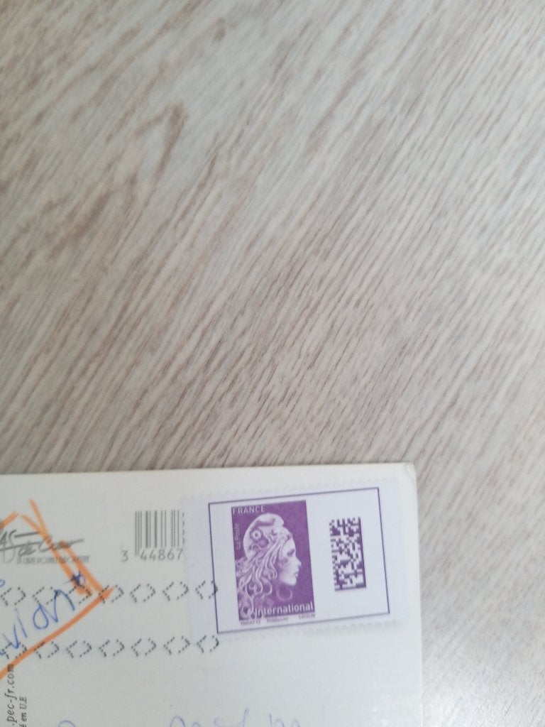 gelopen fotokaart le lavandou 2019, Ophalen of Verzenden, 1980 tot heden, Gelopen, Frankrijk
