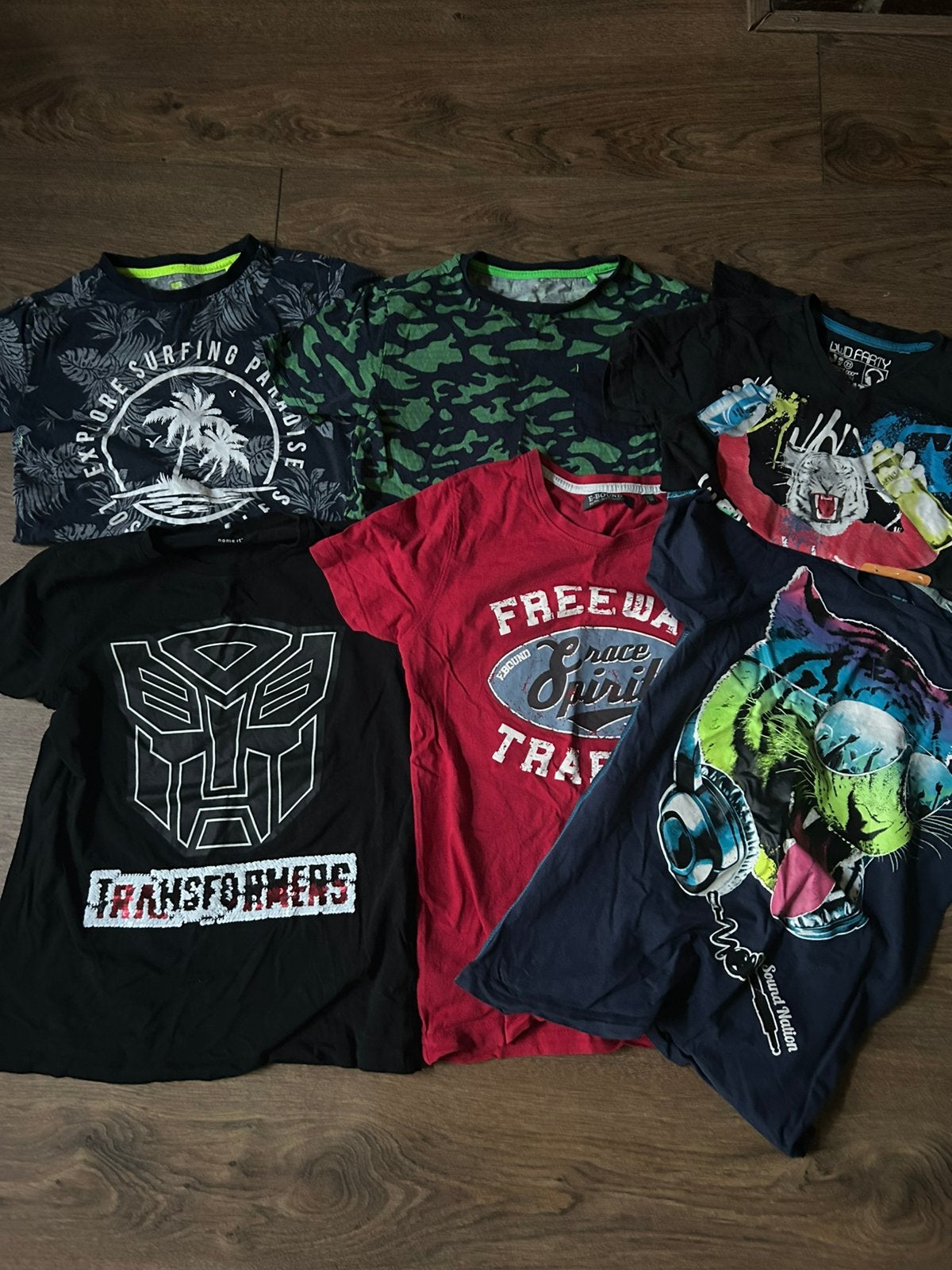 6x ts 146-152, Ophalen of Verzenden, Gebruikt, Jongen, Shirt of Longsleeve